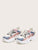 Lace-up Front Snakeskin Chunky Sneakers