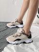 Snakeskin Panel Chunky Sole Trainers