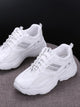 Glitter Striped Detail Chunky Sneakers