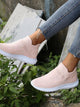 Slip On Knit Trainers