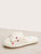 Bow Decor Polka Dot Fluffy Slippers