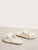 Bow Decor Polka Dot Fluffy Slippers