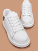 Lace-up Front Wide Fit Sneakers