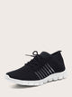 Striped Detail Lace-up Front Sneakers