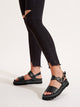 Open Toe Buckle Strap Midform Sandals