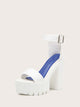 Minimalist Ankle Strap Chunky Heels