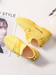 Lace-up Front Wide Fit Sneakers