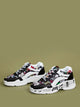 Shoes Print Lace-up Front Sneakers