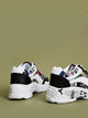 Shoes Print Lace-up Front Sneakers