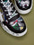 Shoes Print Lace-up Front Sneakers