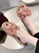 Toe Post Bow Decor Sliders