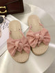Toe Post Bow Decor Sliders