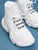 Lace-up Front Letter Patch Sneakers