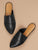 Pointy Toe Wrap Detail Ballet Mules
