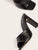 Croc Embossed Chunky Heeled Mules