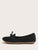 Bow Decor Stitch Trim Loafers