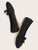 Bow Decor Stitch Trim Loafers
