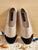 Cap Toe Slip On Espadrille Flats