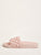 Textured Open Toe Sliders