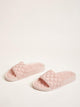 Textured Open Toe Sliders