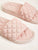 Textured Open Toe Sliders