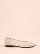 Floral Lace Slip On Flats