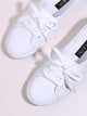 Flower Embroidered Slip On Sneakers