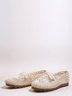 Round Toe Crochet Lace Flats