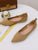 Point Toe Knit Flats