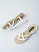 Toe Post Slingback Sandals