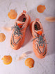 Mesh Panel Letter Graphic Chunky Sneakers