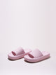 Textured Open Toe Slippers