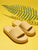Textured Open Toe Slippers