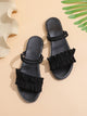 Ruffle Decor Two Way Wear Sandals