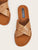 Cross Strap Slide Sandals