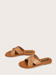 Cross Strap Slide Sandals