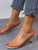 Two Part Clear Strap Chunky Heels