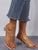 Two Part Clear Strap Chunky Heels