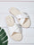 Cross Strap Slide Sandals