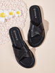 Cross Strap Slide Sandals