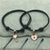 2 PCs/lot,New Arrival Couple Bracelet Alloy key Heart Lock Charm Bracelet  Handmade Jewelry Rope Bracelet Lovers Gifts for Women