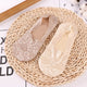 2 Pairs Fashion Women Girls ECMLN Summer Socks Style Lace Flower Short Sock Antiskid Invisible Ankle Socks 2019 Sox