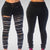 2018 New Black Three-button High-waist Hole Jeans Gold Chain Women's Ripped Jeans Casual Vintage Holes Boyfriend Jeans for Women