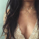 AlphaGal 2019New Multilayer Crystal Shell Moon Pendant Necklaces For Women Vintage Charm Choker Necklace Statement Party Jewelry Gift
