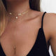 AlphaGal 2019New Multilayer Crystal Shell Moon Pendant Necklaces For Women Vintage Charm Choker Necklace Statement Party Jewelry Gift