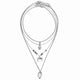 AlphaGal 2019New Multilayer Crystal Shell Moon Pendant Necklaces For Women Vintage Charm Choker Necklace Statement Party Jewelry Gift