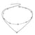 AlphaGal 2019New Multilayer Crystal Shell Moon Pendant Necklaces For Women Vintage Charm Choker Necklace Statement Party Jewelry Gift