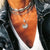 AlphaGal 2019New Multilayer Crystal Shell Moon Pendant Necklaces For Women Vintage Charm Choker Necklace Statement Party Jewelry Gift