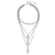AlphaGal 2019New Multilayer Crystal Shell Moon Pendant Necklaces For Women Vintage Charm Choker Necklace Statement Party Jewelry Gift