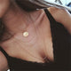 AlphaGal 2019New Multilayer Crystal Shell Moon Pendant Necklaces For Women Vintage Charm Choker Necklace Statement Party Jewelry Gift